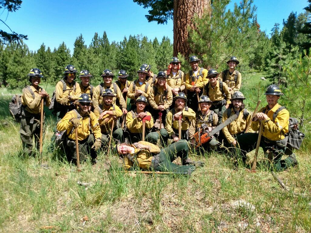 GFP Wildfire Personnel Hand Crew Group Photo