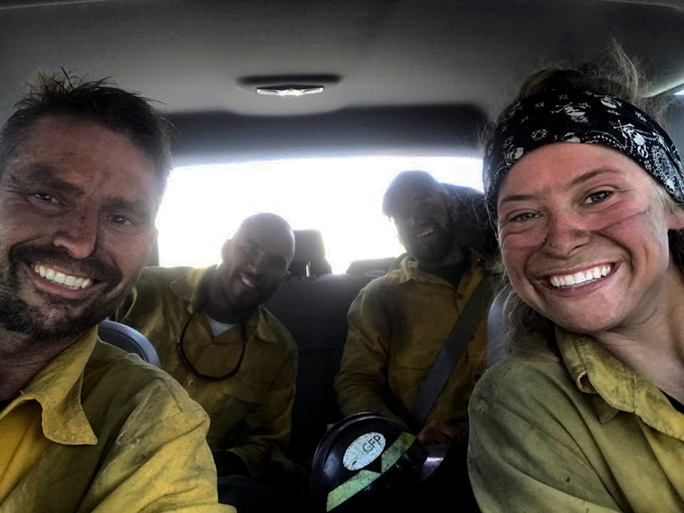 GFP Wildfire Personnel Handcrew Gets Dirty